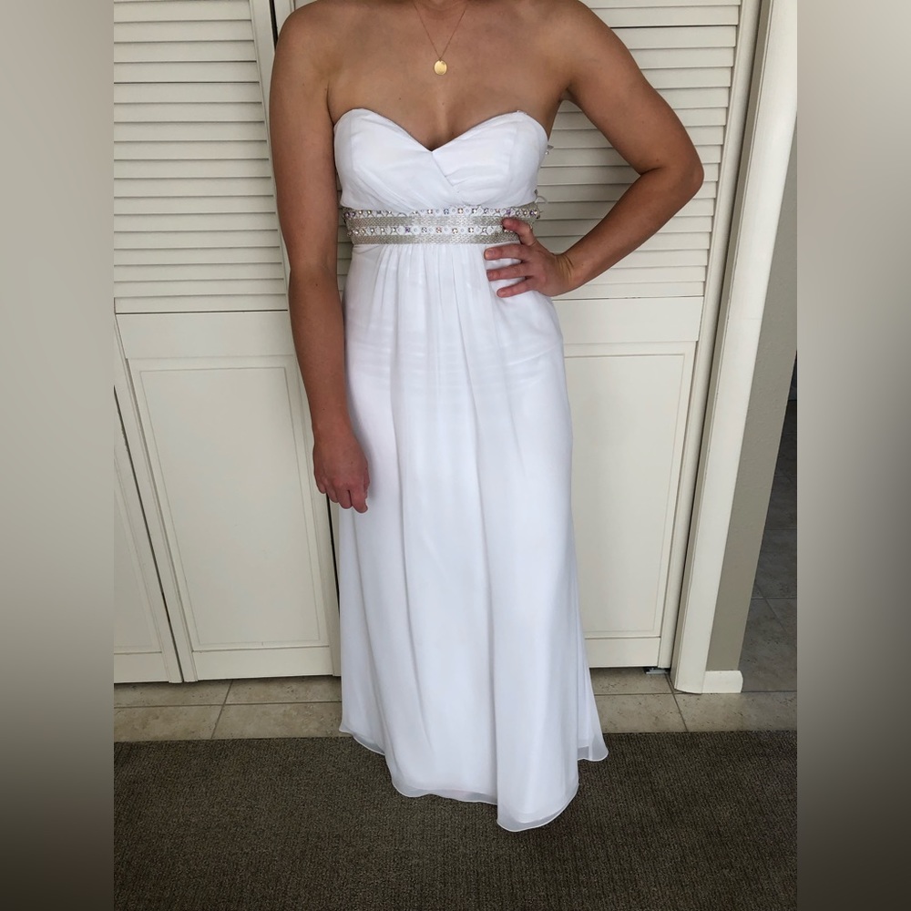 White prom dress/ball gown
